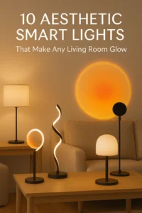 10 Aesthetic Smart Lights That Make Any Living Room Glow