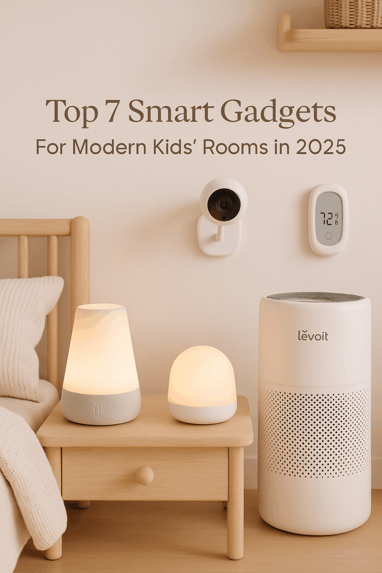 Top 7 smart gadgets every kids room should have in 2025