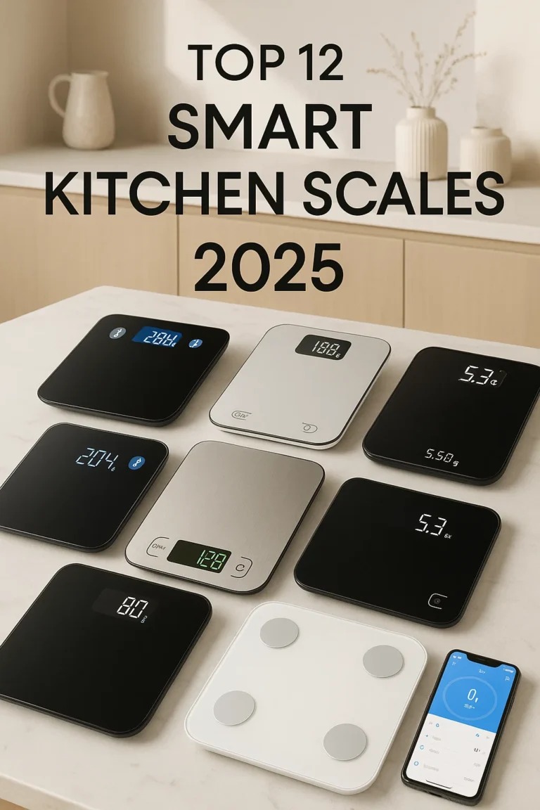 Top 12 Smart Kitchen Scales That Make Calorie Tracking Effortless in 2025
