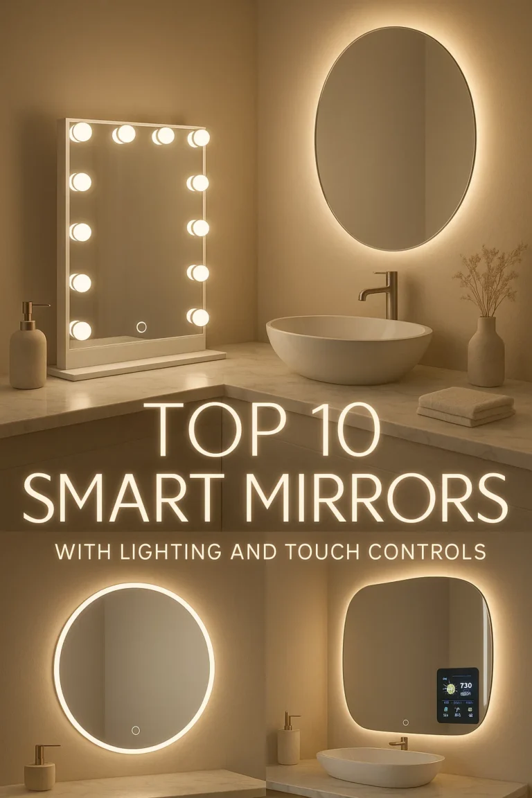 Top 10 Smart Mirrors with Lighting and Touch Controls