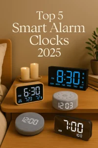 Top-5 Budget-Friendly Smart Alarm Clocks for Bedrooms